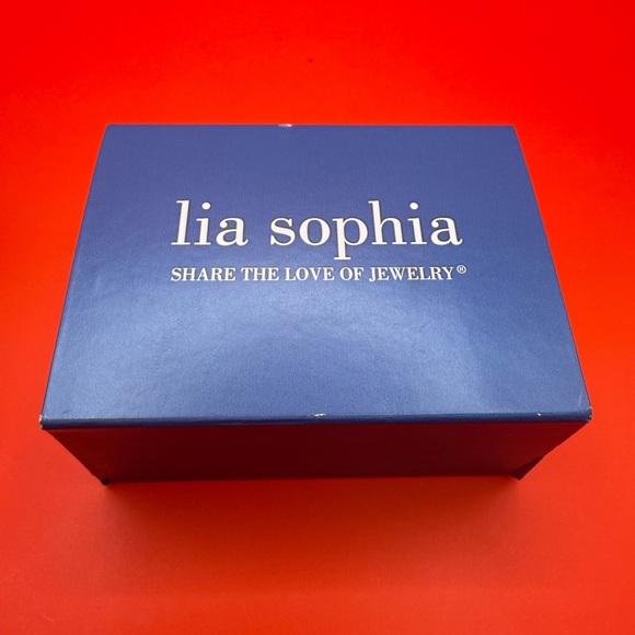 Lia Sophia Silver and Black Dangle Earrings - Picture 2 of 3